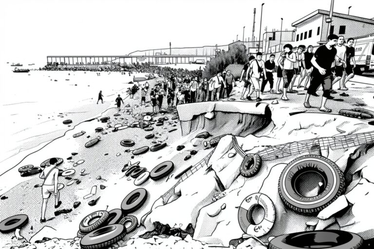 The claim that the mass migrant crossing into Ceuta in late July 2026 was orchestrated by "Jews" is an antisemitic conspiracy theory that spread rapidly on social media.
